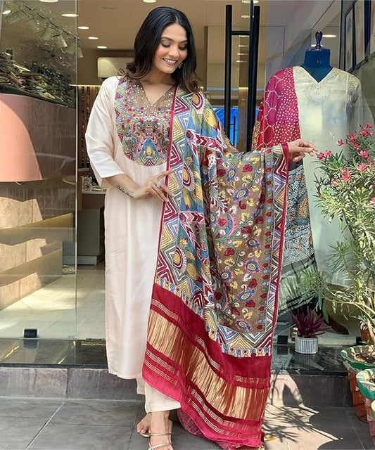 Salwar Multicolor Ethnic Work