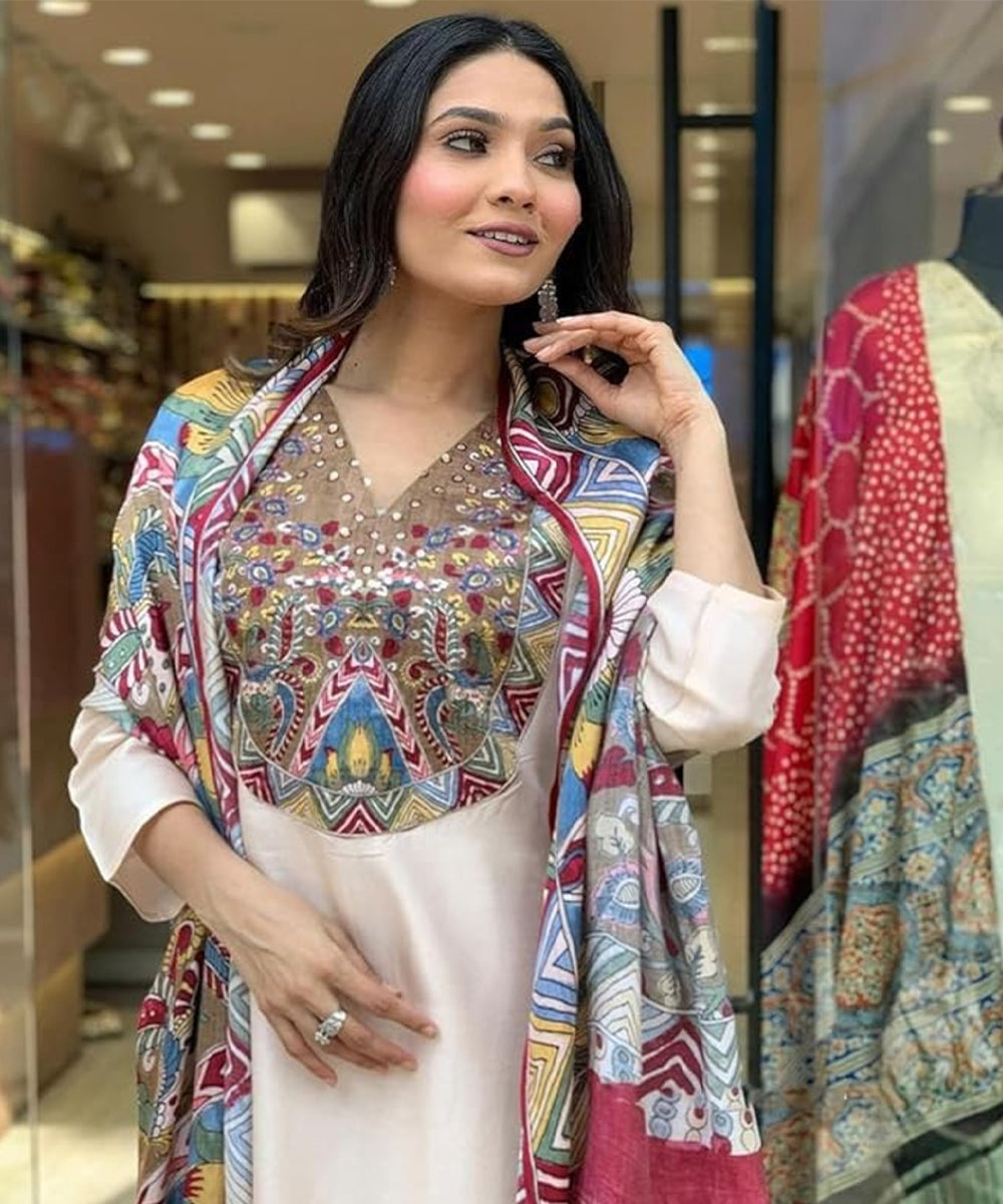 Salwar Multicolor Ethnic Work
