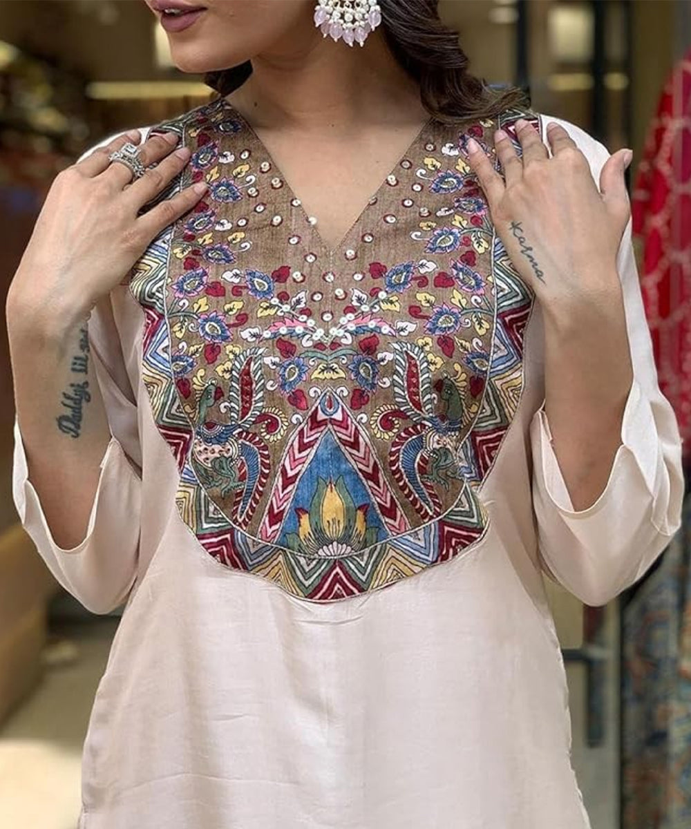 Salwar Multicolor Ethnic Work
