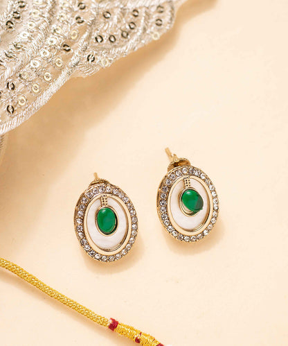 Choker Emerald Victorian Work