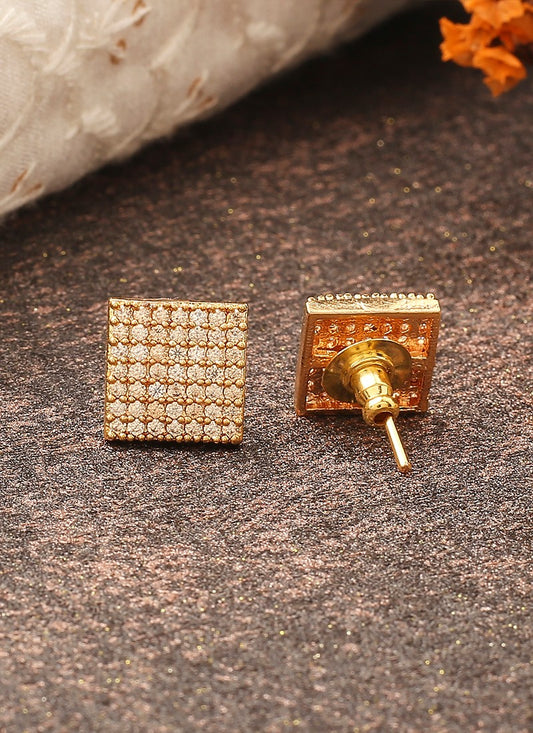 White Gold Earrings