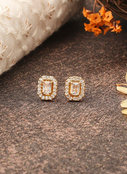 White Gold Earrings
