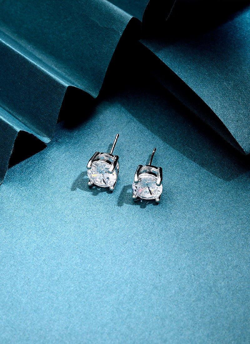 Small American Diamond Earrings