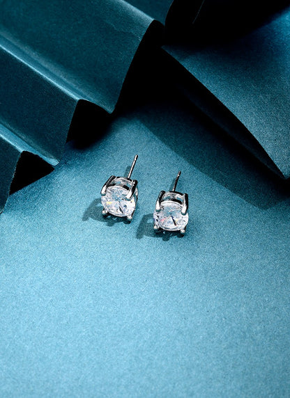 Small American Diamond Earrings