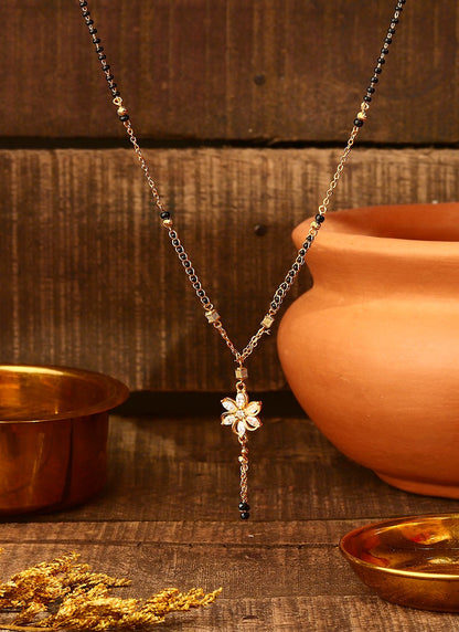 Floral Shaped Mangalsutra