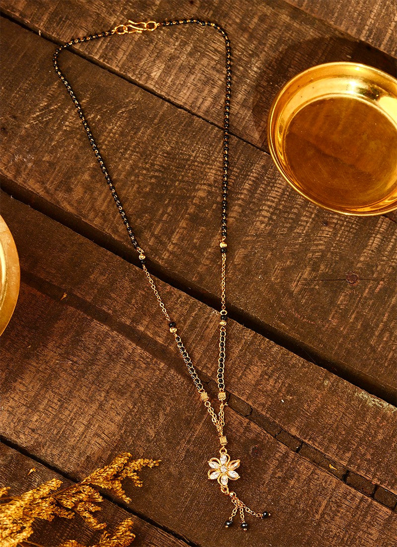 Floral Shaped Mangalsutra