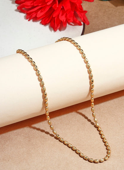 Golden Bead Necklace