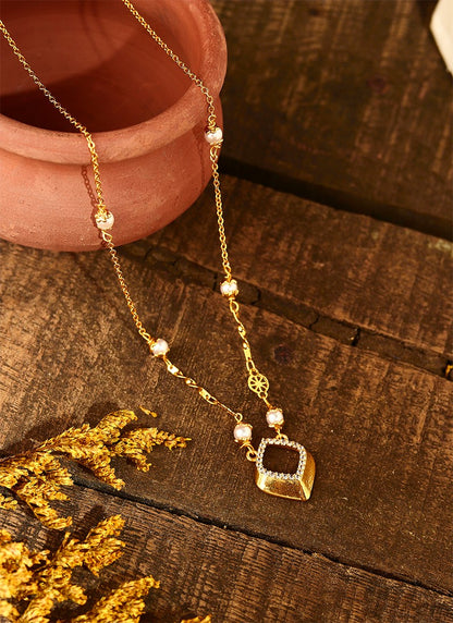 Diamond Shaped Necklace
