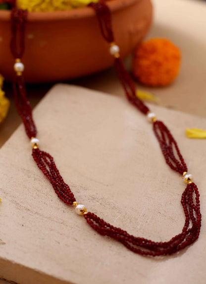 Red Kundan Necklace
