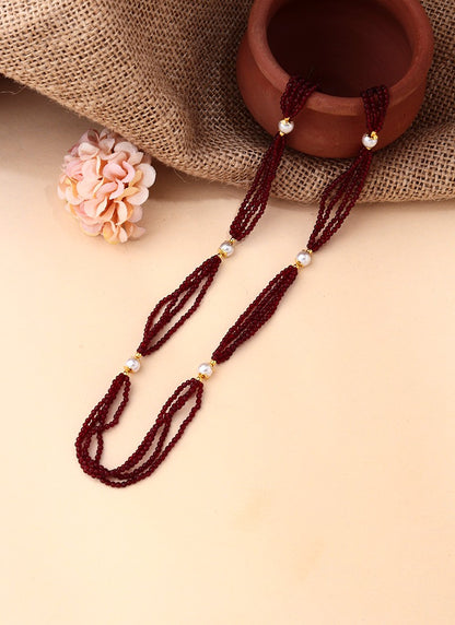 Red Kundan Necklace