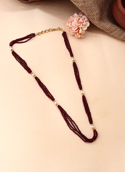 Red Kundan Necklace