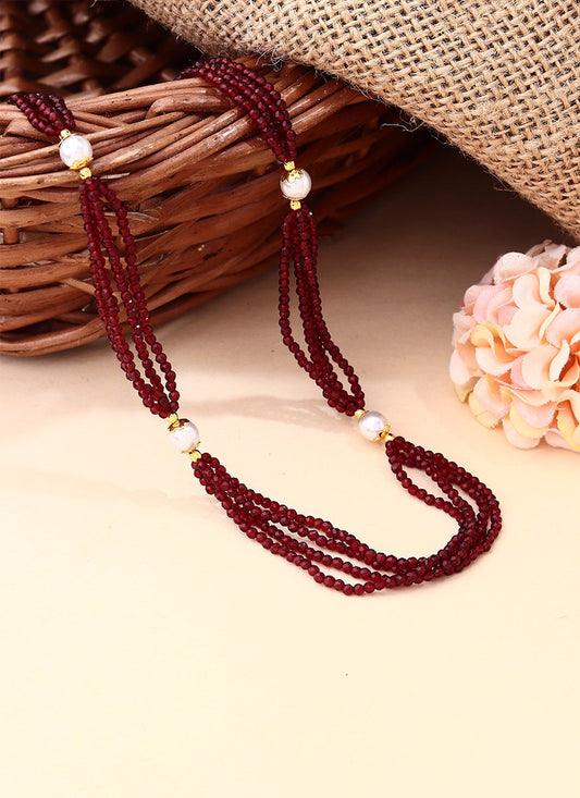 Red Kundan Necklace