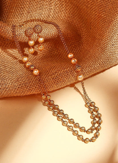 Golden Necklace Set