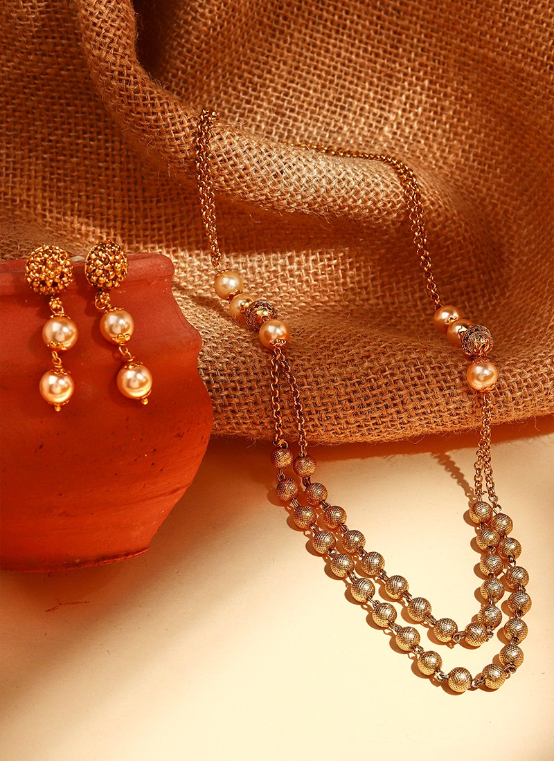 Golden Necklace Set