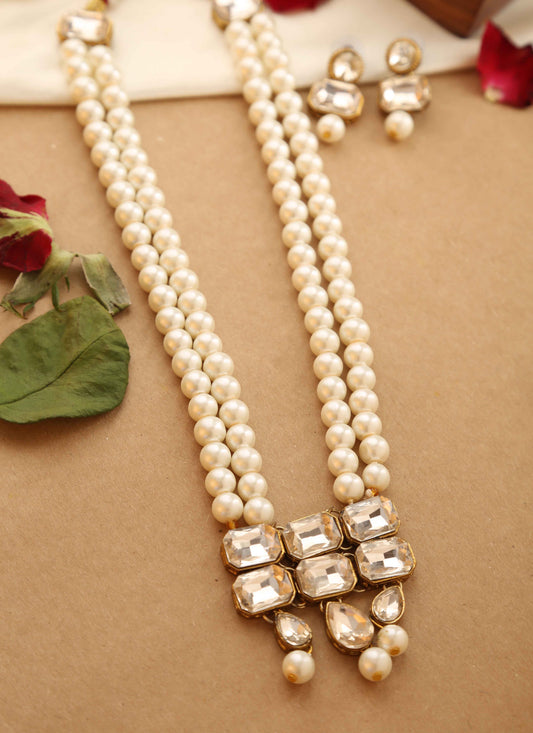 2 Layered Necklace Set
