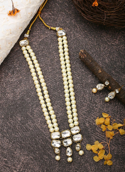 2 Layered Necklace Set
