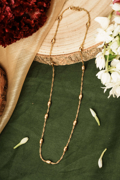 Simple Gold-Plated Necklace