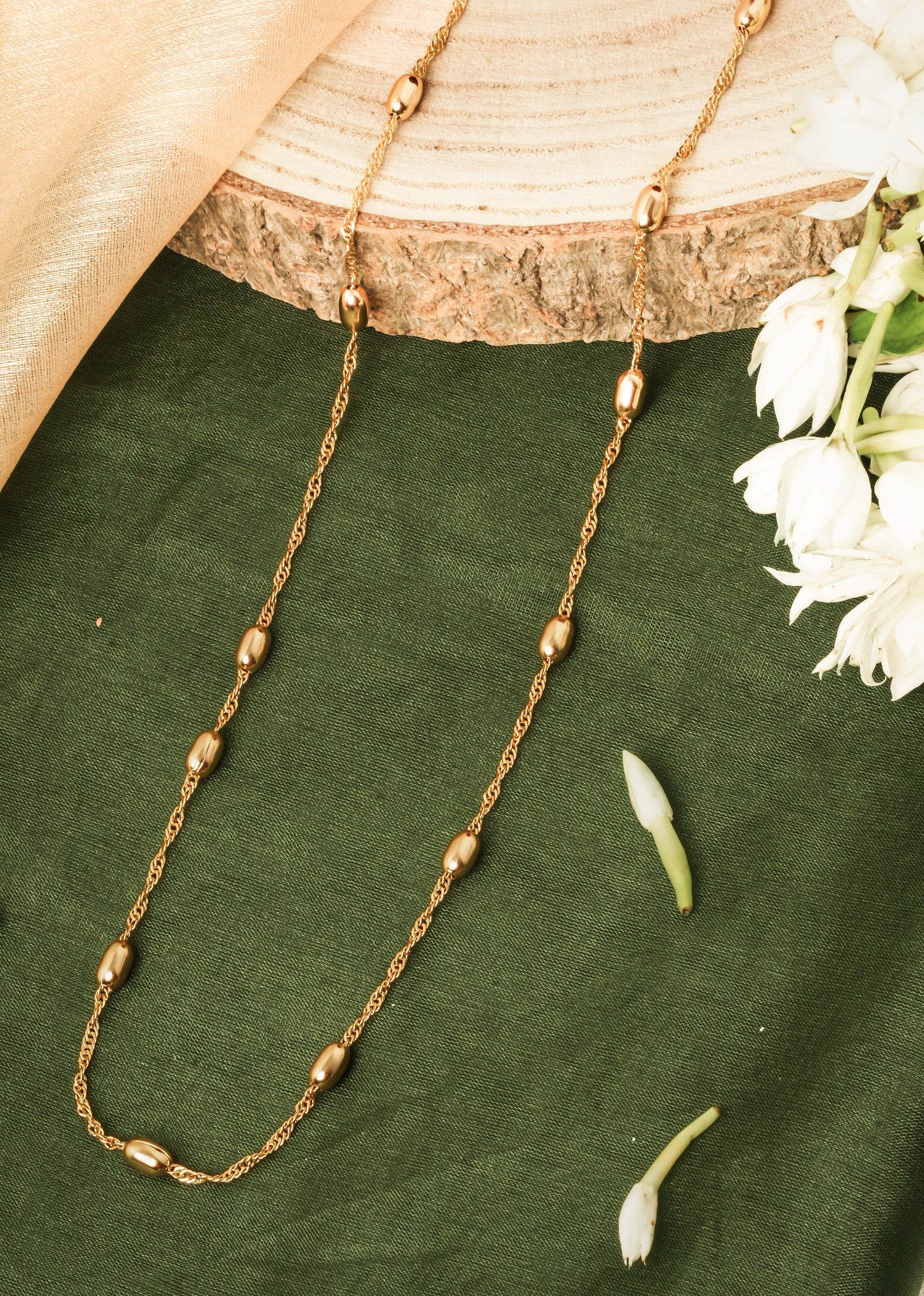 Simple Gold-Plated Necklace