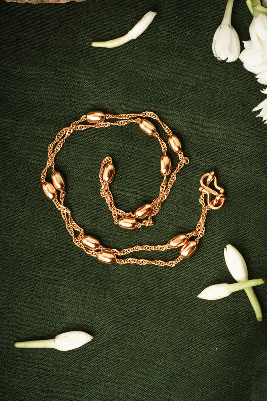 Simple Gold-Plated Necklace