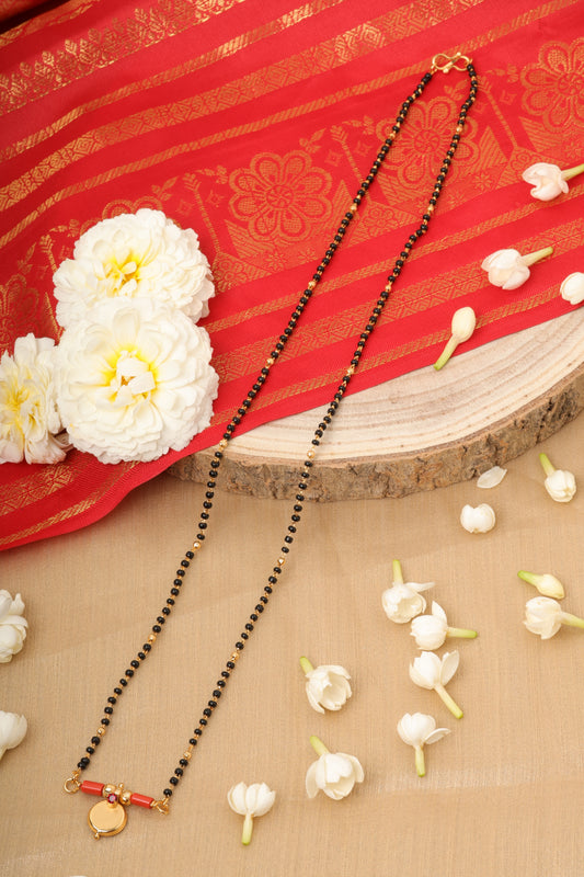 Radiant Gold Plated Mangalsutra