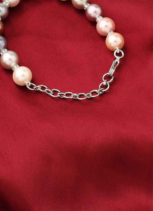 Multicolour Pearl Bracelet
