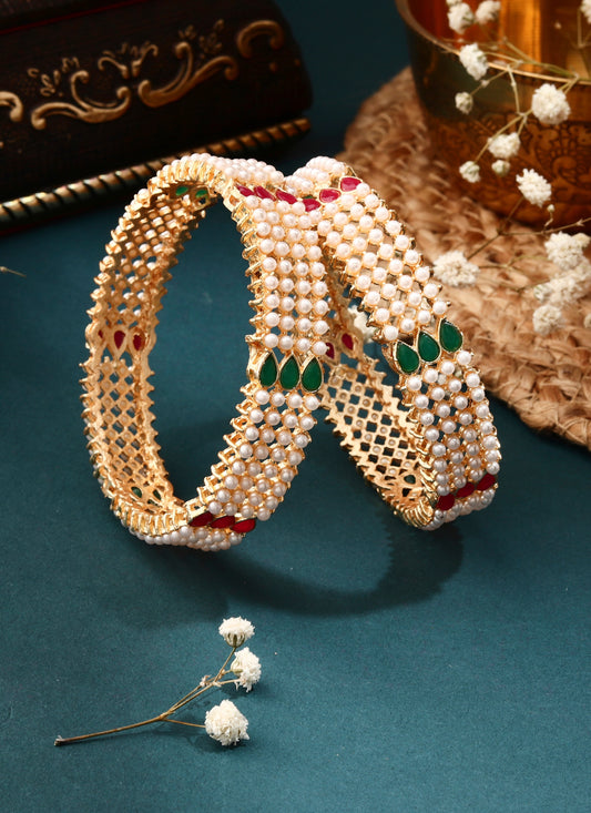 Kundan Multicolor Bangles and Bracelets