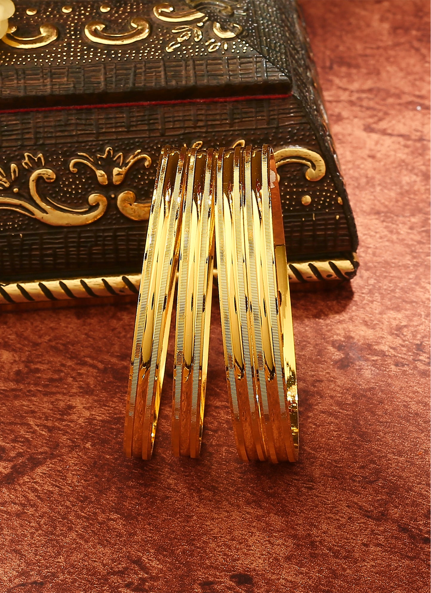 Set of 4 Antique Bangles