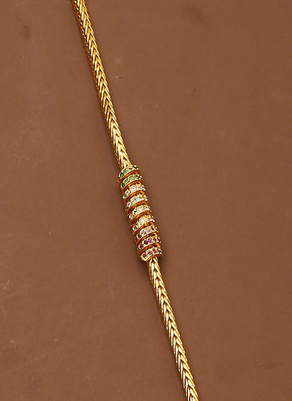 Yellow Gold Chain For Traditional Look