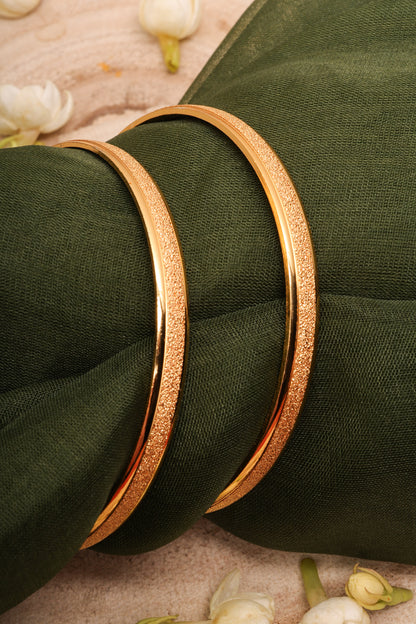 Classic Gold Plated Bangles Set