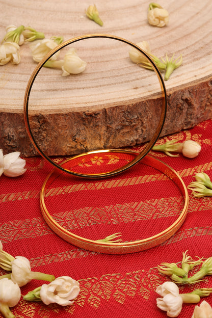 Classic Gold Plated Bangles Set