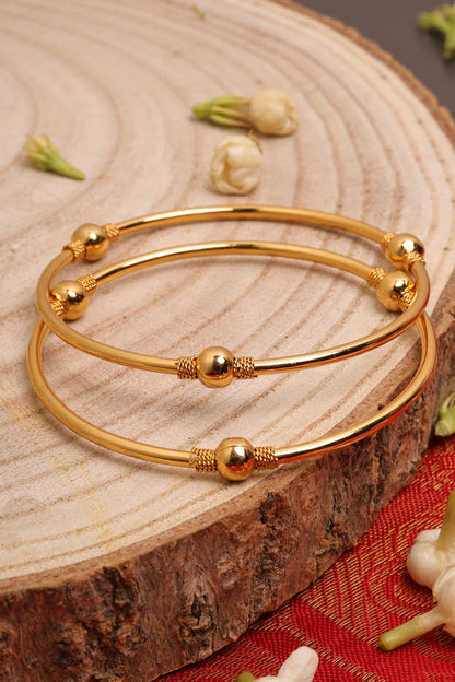 Bangles Set with Circular Accents