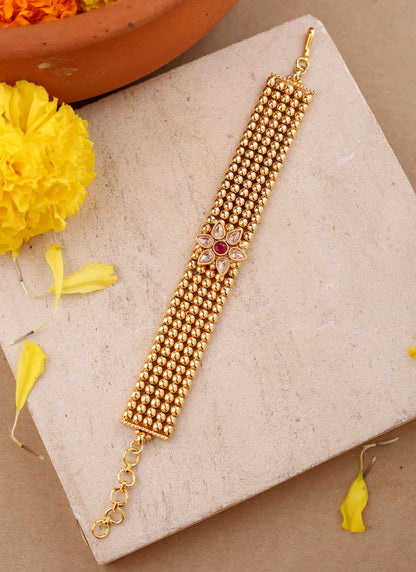Simple Gold Plated Bracelet