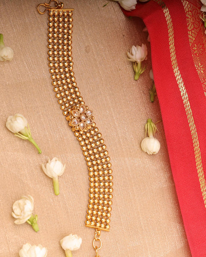 Simple Gold Plated Bracelet