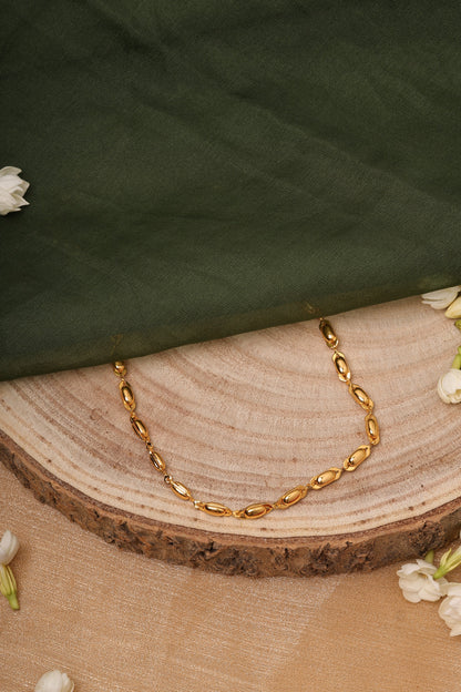 Gold-Plated Classic Necklace