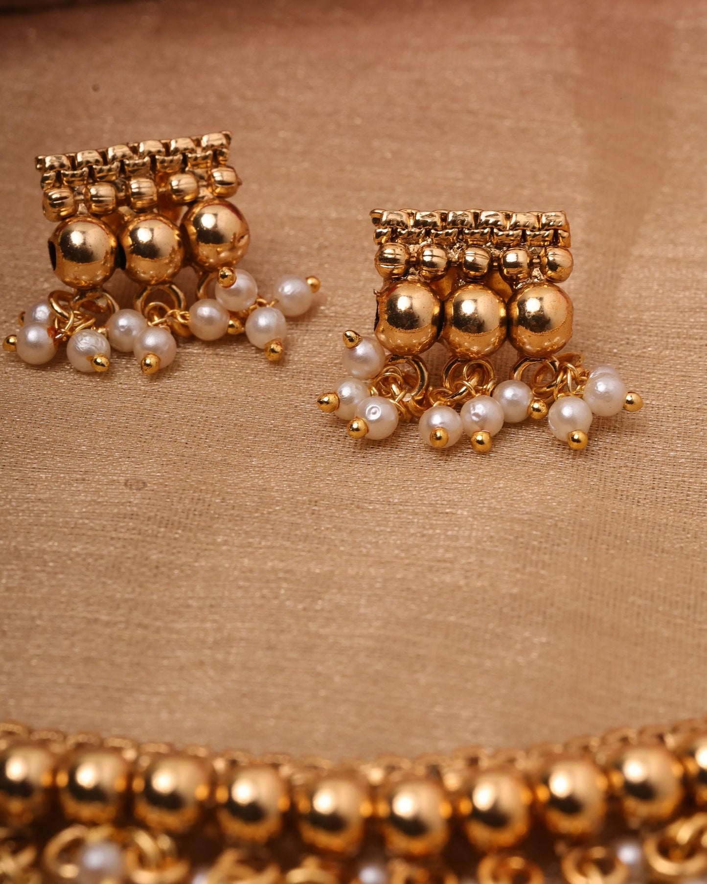 Gold-Plated Necklace Set