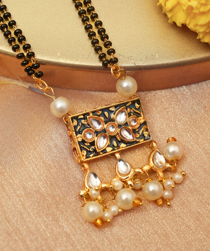 Meenakari Pendant Mangalsutra