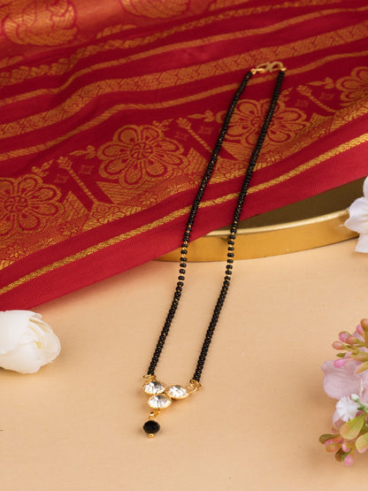Minimal Gold Tone Mangalsutra