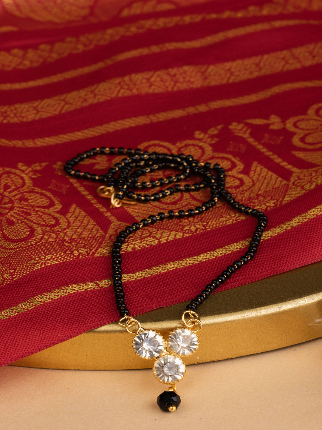 Minimal Gold Tone Mangalsutra