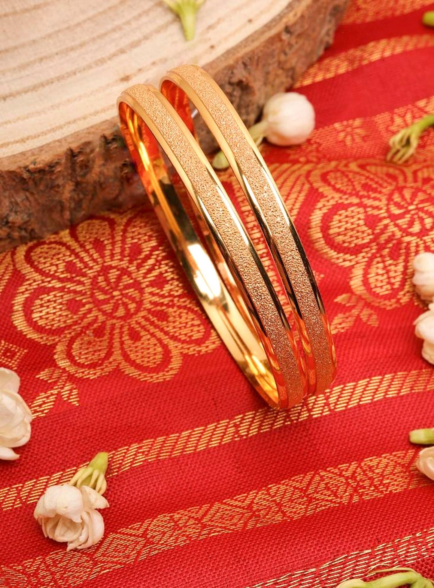 Classic Gold Plated Bangles Set