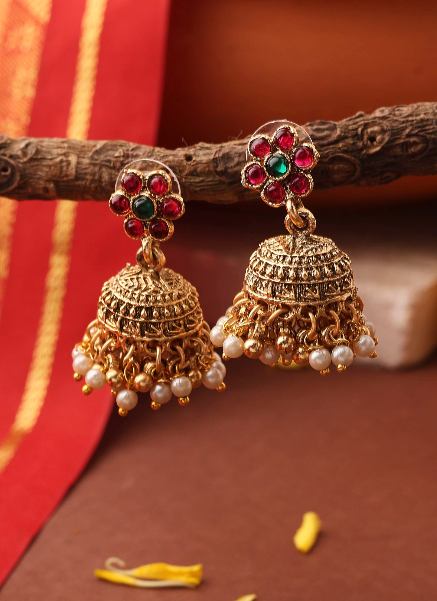 Gold-Plated Kemp Necklace Set