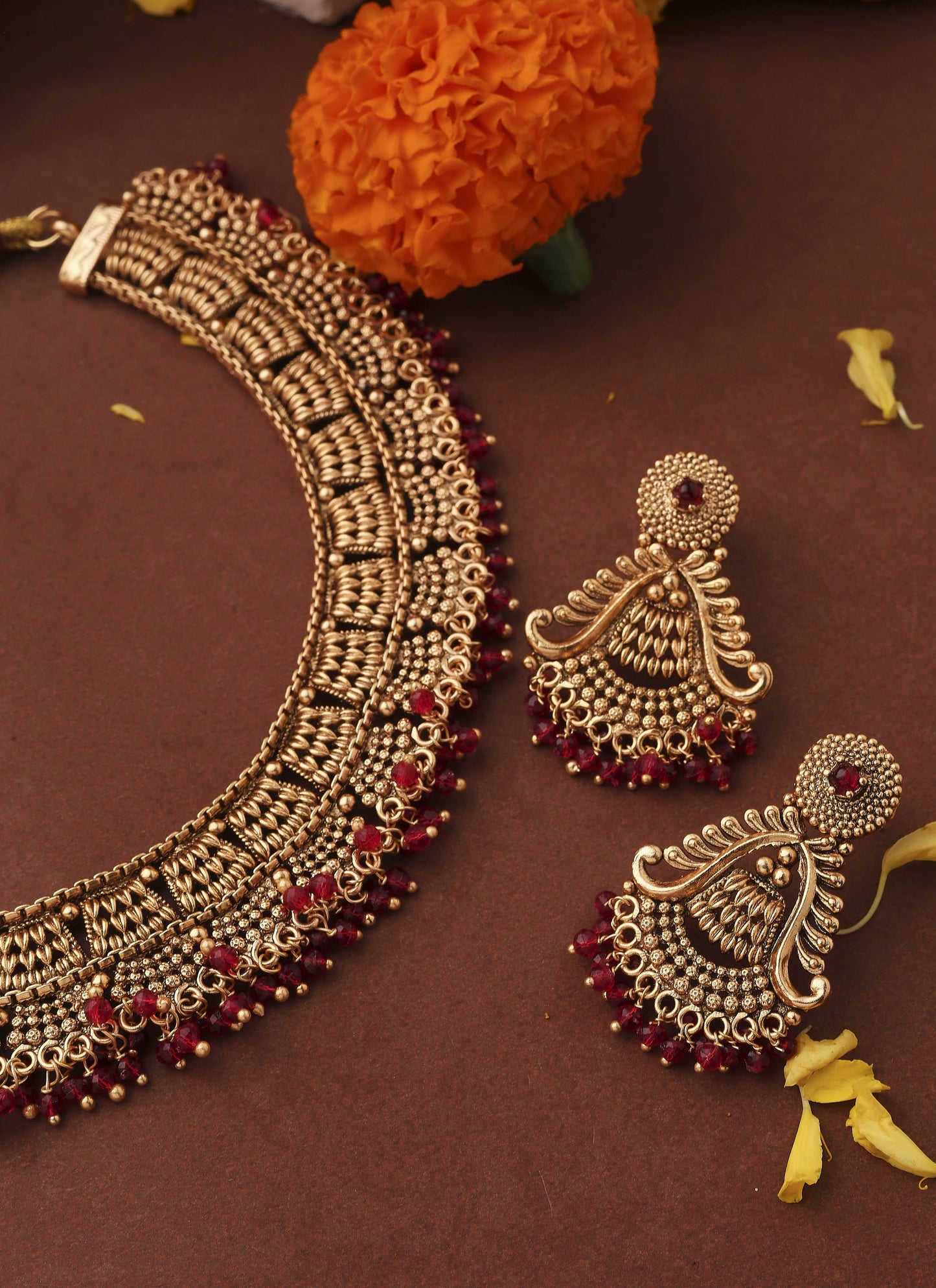 Choker Set Temple Jewellery