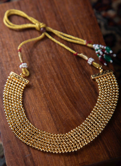 Gold Plated South Indian Designer Necklace Sets