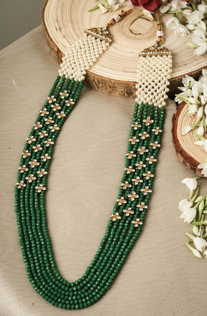 Green Alloy Necklace