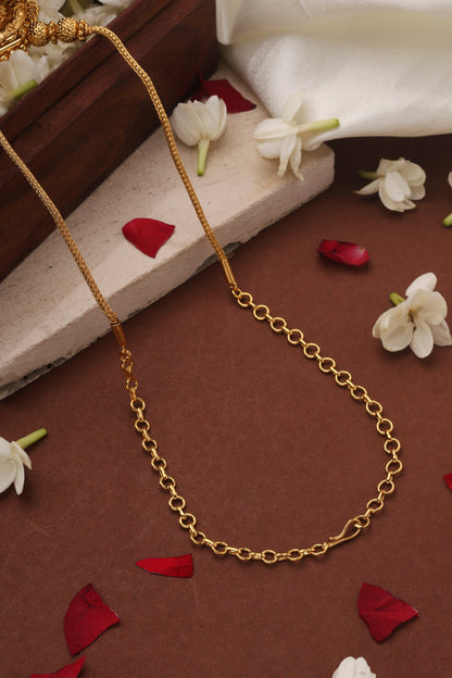 Gold Plated Necklace with Pendant