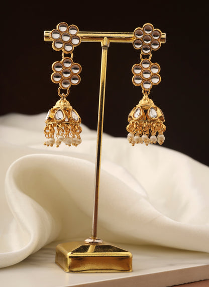 Kundan Choker Set with Matching Earrings