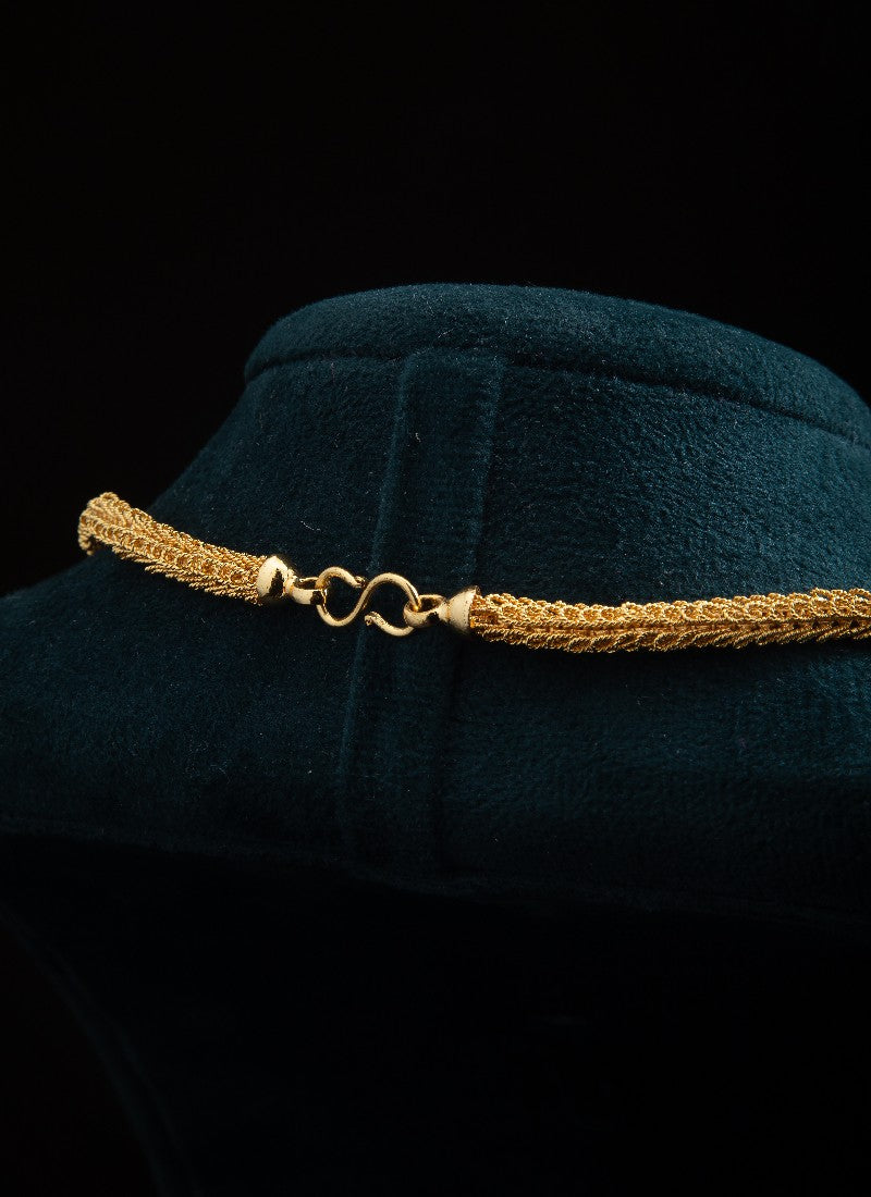 Gold Plated Designer Chain