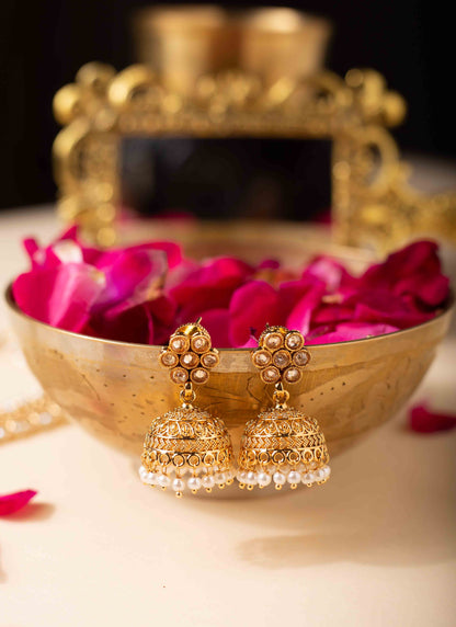 Royal Pearl Kundan Set