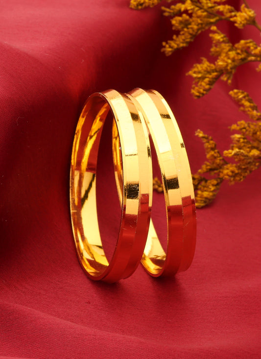 Kids Plain Gold Plated Bangles