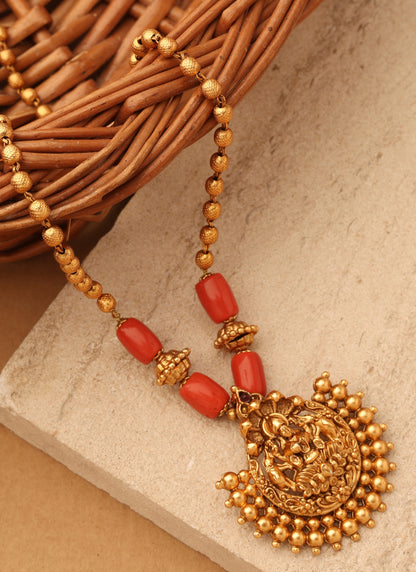 Heritage Lakshmi Elegance Necklace Set