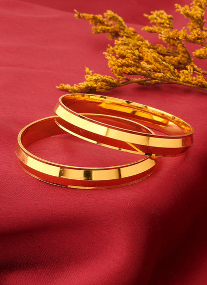 Kids Plain Gold Plated Bangles